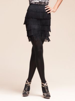 NY&amp;C Red Label Fringe Skirt