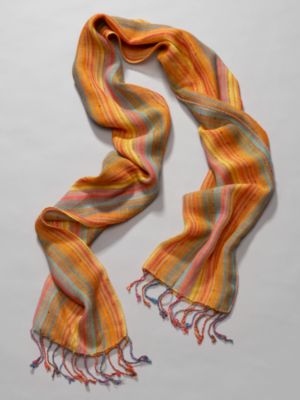 City Style Multi-Stripe Scarf