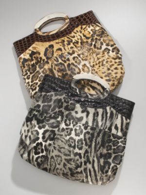 New York  & Company - Leopard Print Faux Patent Foldover Clutch :  leopard print bags clutch animal print