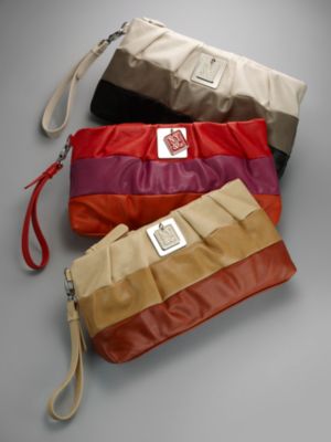 City Style Colorblock Clutch