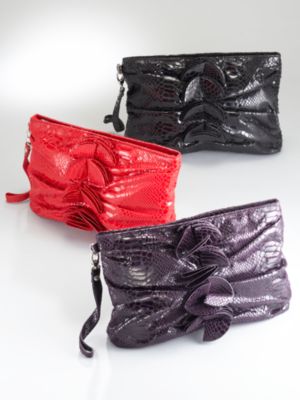 Ruffle Snake Clutch