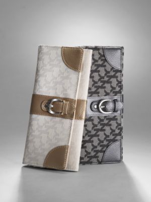 Signature Wallets - Black Script, Walnut Script