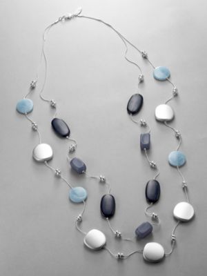New York & Company: City Style Double Strand Bead Necklace from nyandcompany.com