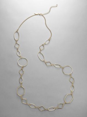 City Style Shape Link Necklace