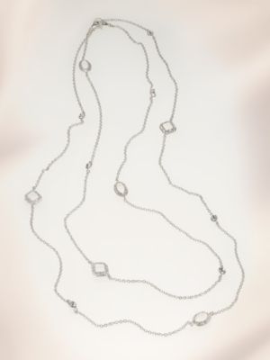 City Bright Collection -Pave Charm Necklace