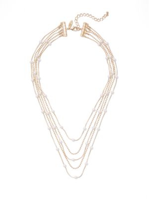 City Style Gold Bubble Necklace
