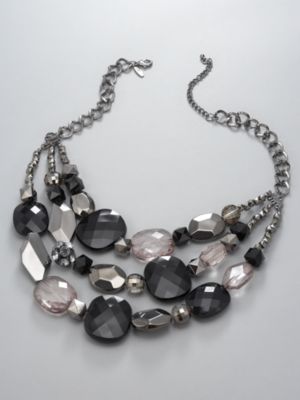 Chunky Bead Short Necklace