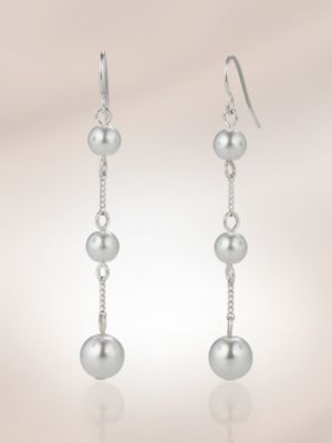 City Bright Collection - Pearl Drop Earrings