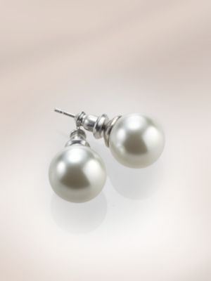 City Bright Collection - Pearl Earrings