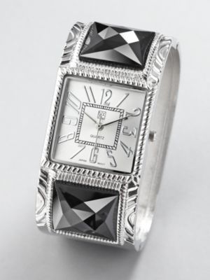 Jeweled Bangle Watch