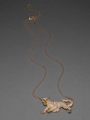 The NY&amp;C Panther Pendant Necklace