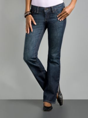 Fashion Denim Bootcut Jeans - NY&C Logo Pocket (available in Sizes: 0, 2, 4)