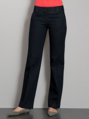 7th Avenue Bootcut Trouser Jeans, Thermal Wash - Average