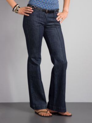 Size 12 Pintuck Jean, Size 10 Pintuck Jean, Rinse Flare Pintuck Jean, Size 6 Flare Pintuck Jean