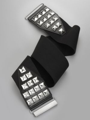 Studded Stretch Belt