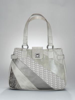 City Style Pyramid Belted Tote (available in Sizes: NON SIZED)