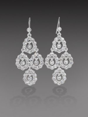 City Bright Chandelier Crystal Drop Earrings