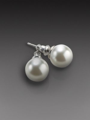 City Bright Faux Pearl Earrings