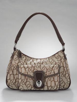 Accessories: Uptown Signature Turnlock Hobo