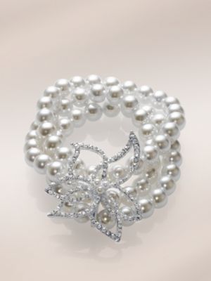 New York & Company: City Bright Collection - Pearl Stretch Bracelet from nyandcompany.com