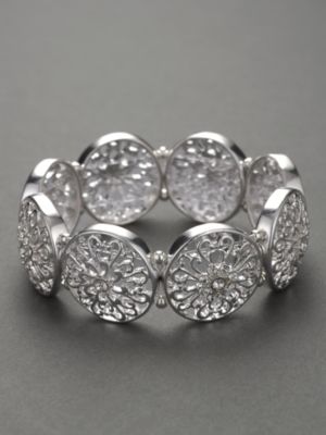 City Bright Filigree Circle Bracelet