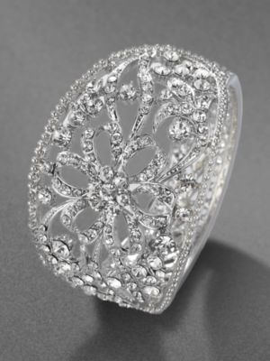 City Bright Rhinestone Bangle Bracelet