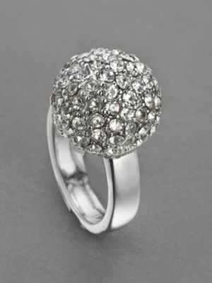 City Bright Glimmer Sphere Cocktail Ring