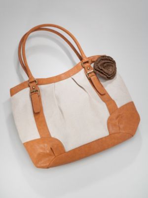 Lovely Linen Tote