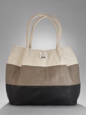 City Style Colorblock Satchel