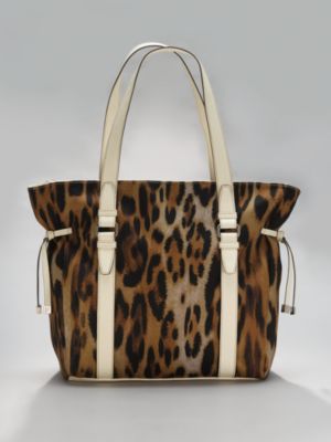 City Style Leopard Print Tote