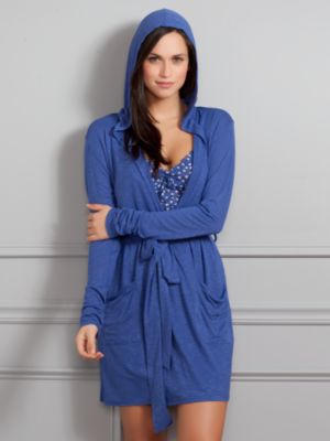 NY After Dark Hooded Robe