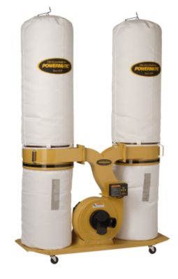 Powermatic PM1900 Dust Collector, 3HP 3PH, with Bag Filter Kit