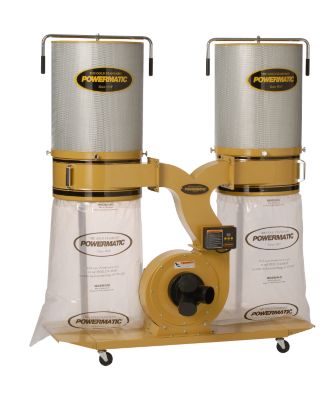 Powermatic PM1900 Dust Collector, 3HP 3PH, with Canister Kit