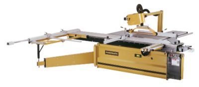 Powermatic HPS126 Panel Saw, 7-1/2HP 3PH 230V