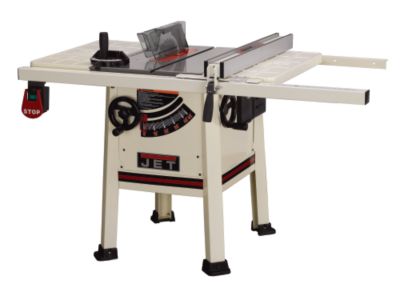 Jet&reg; 10'' ProShop Table Saw w/Steel Wings Less Fence and Rails