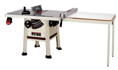 Jet&reg; 10'' ProShop 1.75 HP Table Saw w/52'' Rip Cast Wings