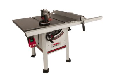 Jet&reg; 10'' ProShop Table Saw w/30'' Fence, Cast Iron Wings, & Riving Knife