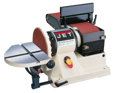 Jet JSG-96, Benchtop 6'' x 48'' Belt / 9'' Disc Sander, 3/4HP 1Ph, 115V