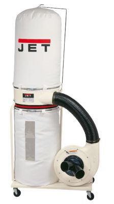 Jet DC-1200 JET Dust Collector w/ Bag Kit, 2HP, 1Ph