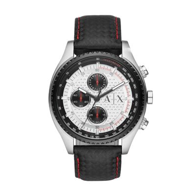 exchange a x men's black watch ax1611 jewelry - ax1611-wsi