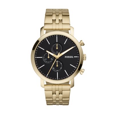 Mens Chronograph Steel Watch - Fossil