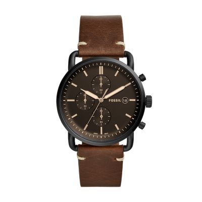 Brown Chronograph Watch | Fossil.com