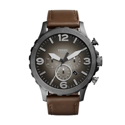 FOSSIL GRANT AUTOMATIC LEATHER WATCH BROWN ME3027 - Wroc?awski ...