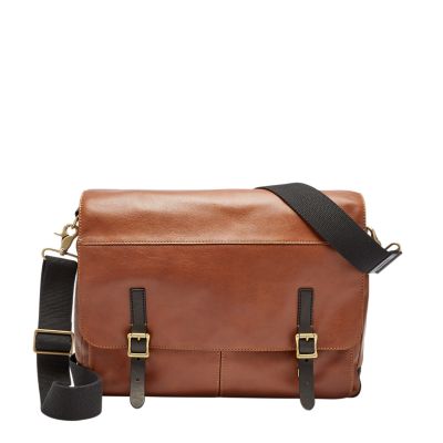 Leather Messenger Bags, Men's Courier Bags | FOSSIL