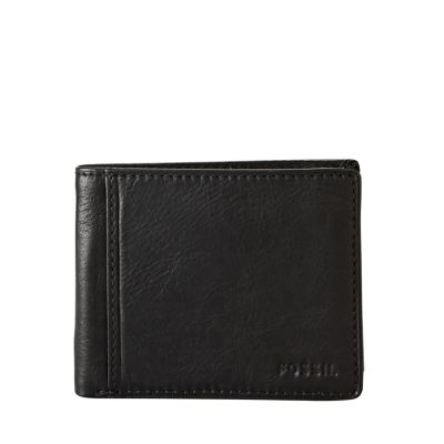 Men's Checkbook Wallets, Leather Checkbook Wallet from FOSSIL